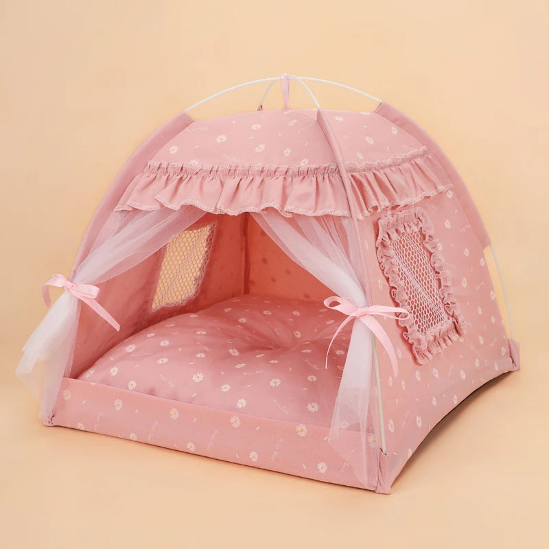 Cat Tent Haven™ – Stylish Sleep & Hideaway Bed