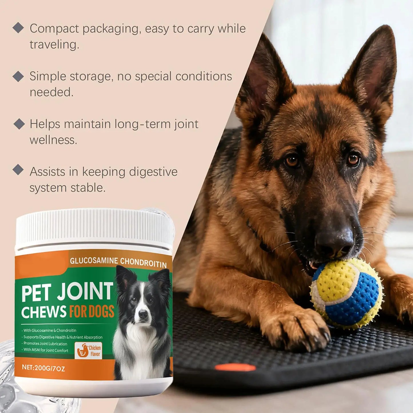 Dog Joint Support Chews – Easy Daily Wellness Care