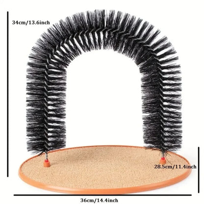 FelineSpa™ Self-Grooming Arch – Massage & Interactive Play