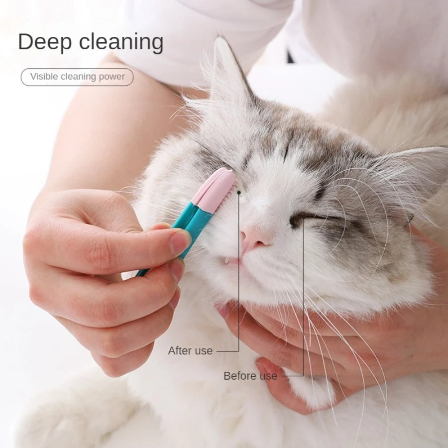 Pet Tear Stain Comb – Gentle Eye Cleaning for Cats