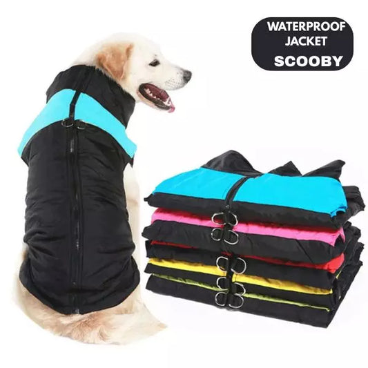 waterproof jacket dogs scooby