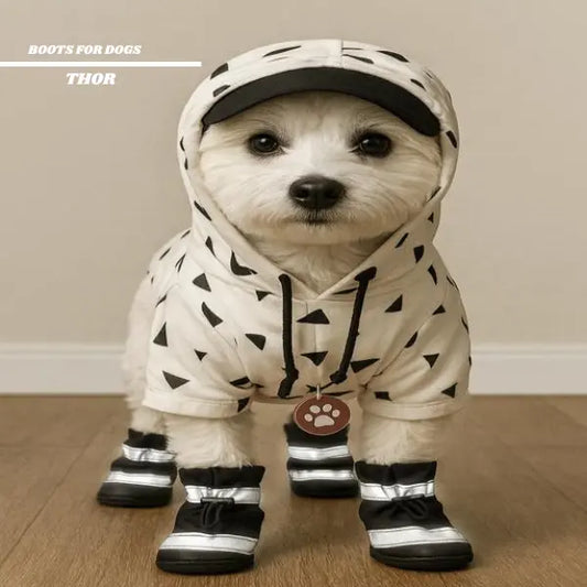 boots for dogs black 1