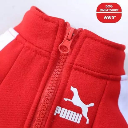 dog sweatshirt ney red shirt